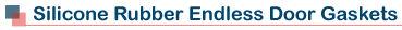 Silicone Rubber Endless Door Gaskets : Title